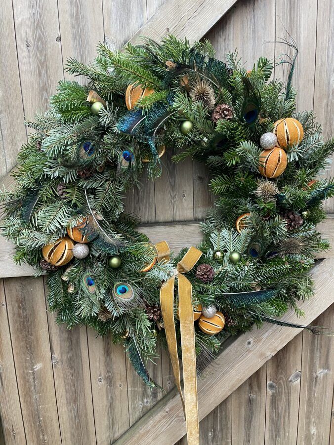 Decorate your festive wreath with Emma Remmington Flowers