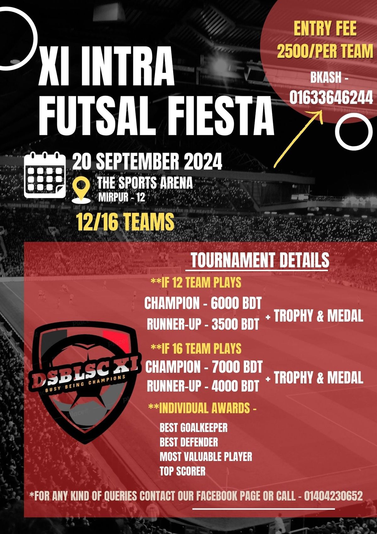 XI Intra Futsal Fiesta