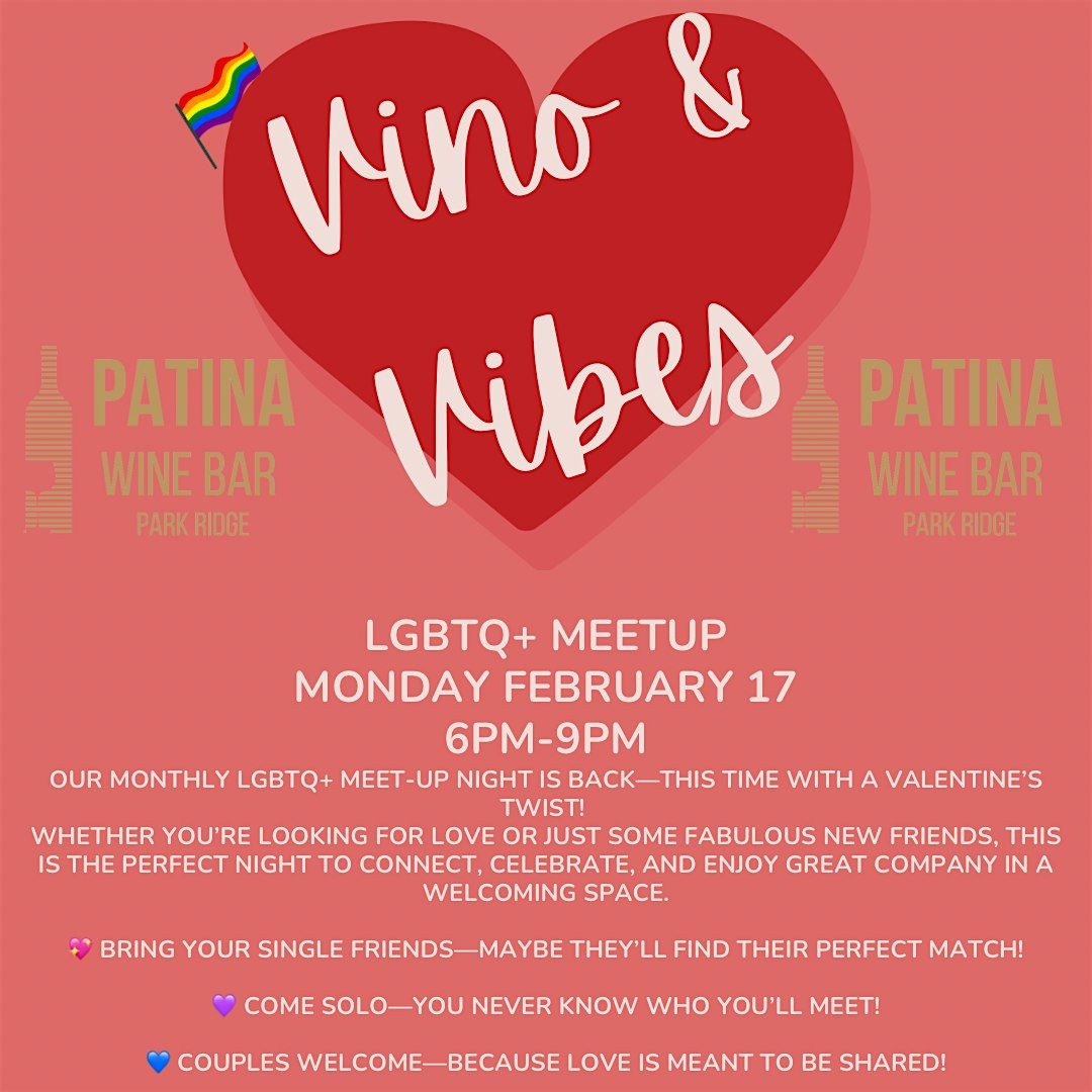 LGBTQ Meet Up - VINO & VIBES