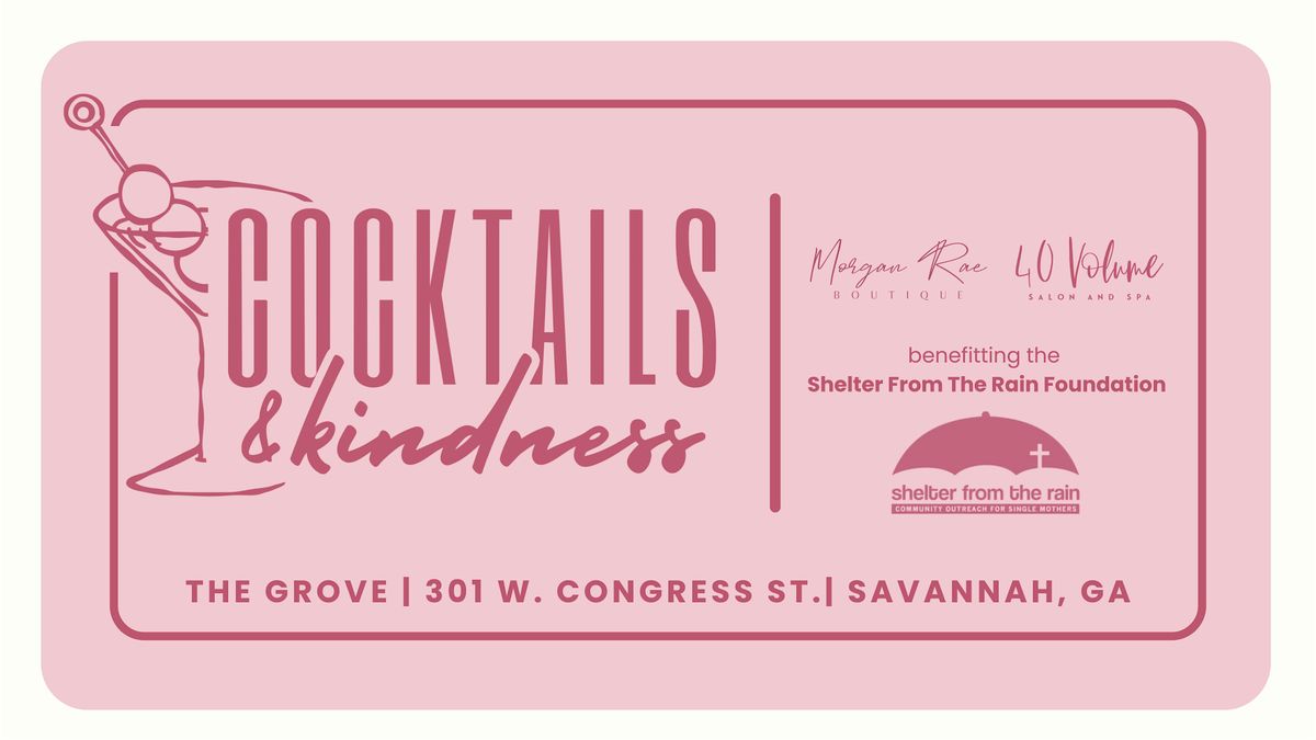 Cocktails and Kindness: Sip, Shop & Support