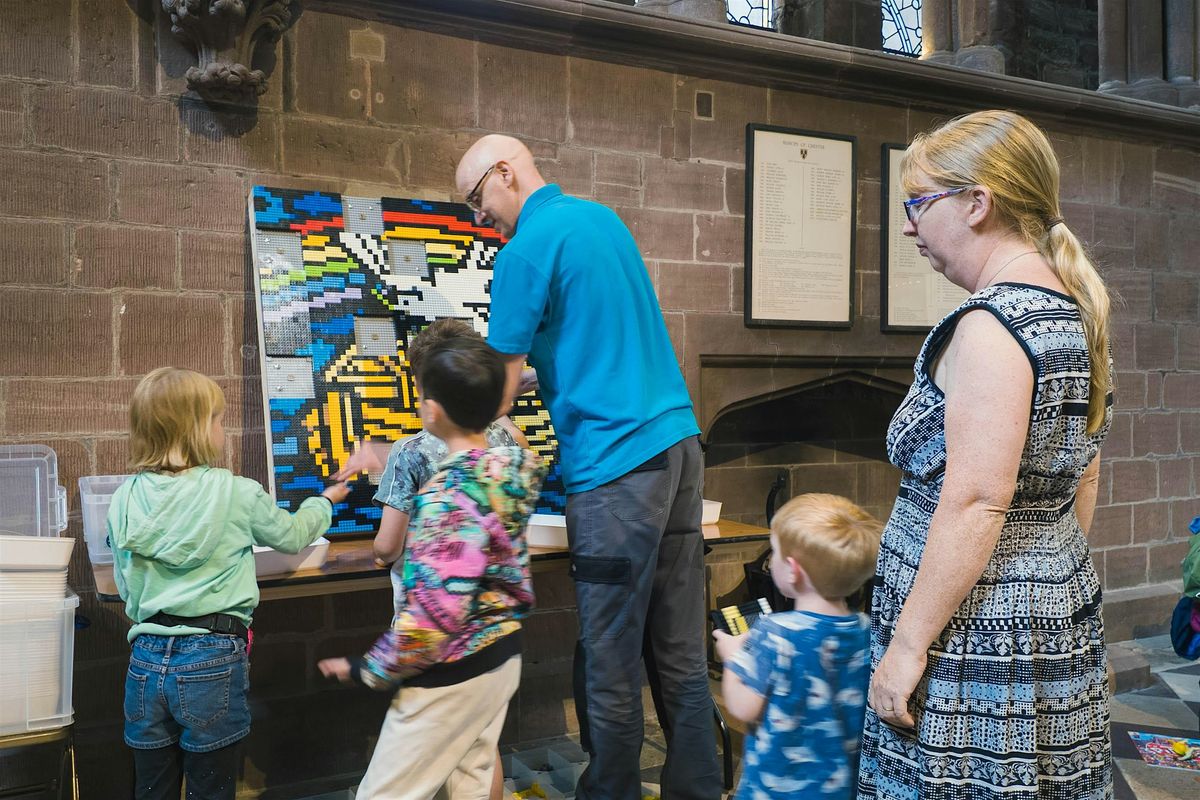 Family Easter brick build day