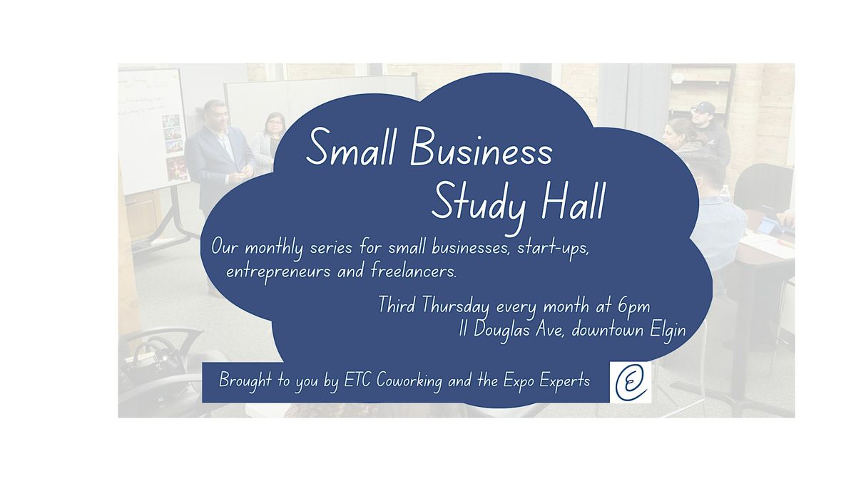 Small Business Study Hall Aug 2025