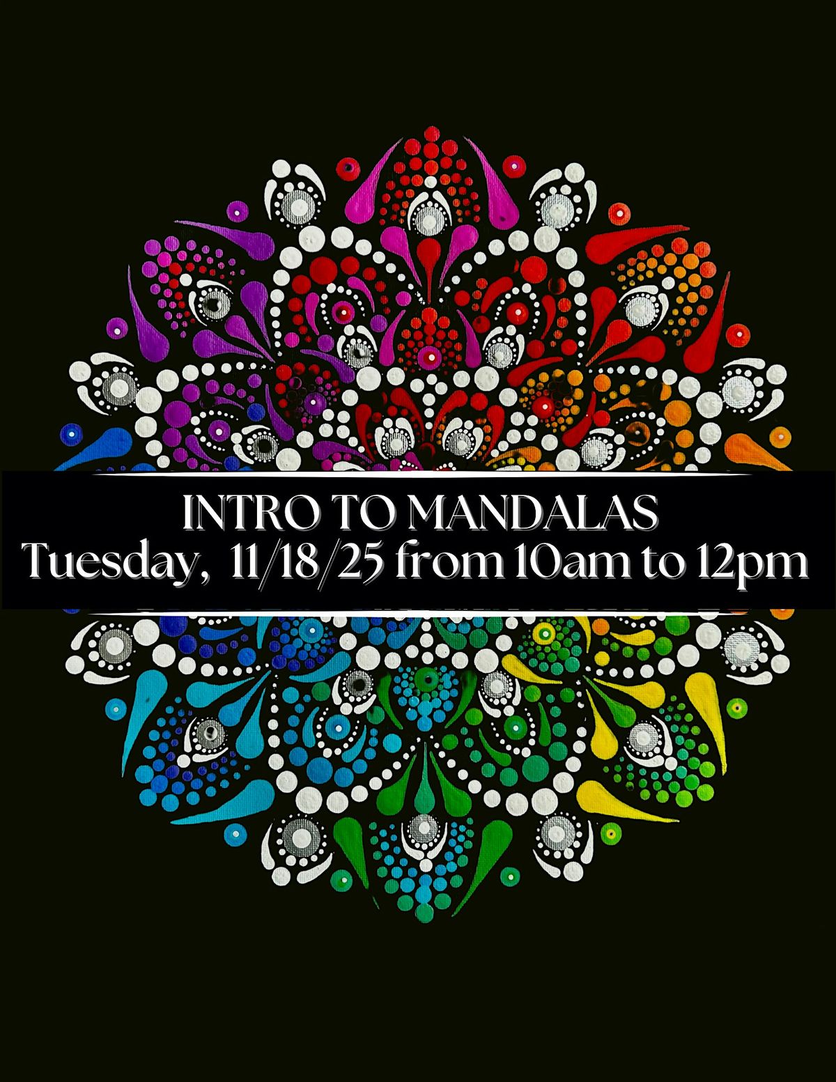 Intro to MANDALAS - Paint & Wellness Class