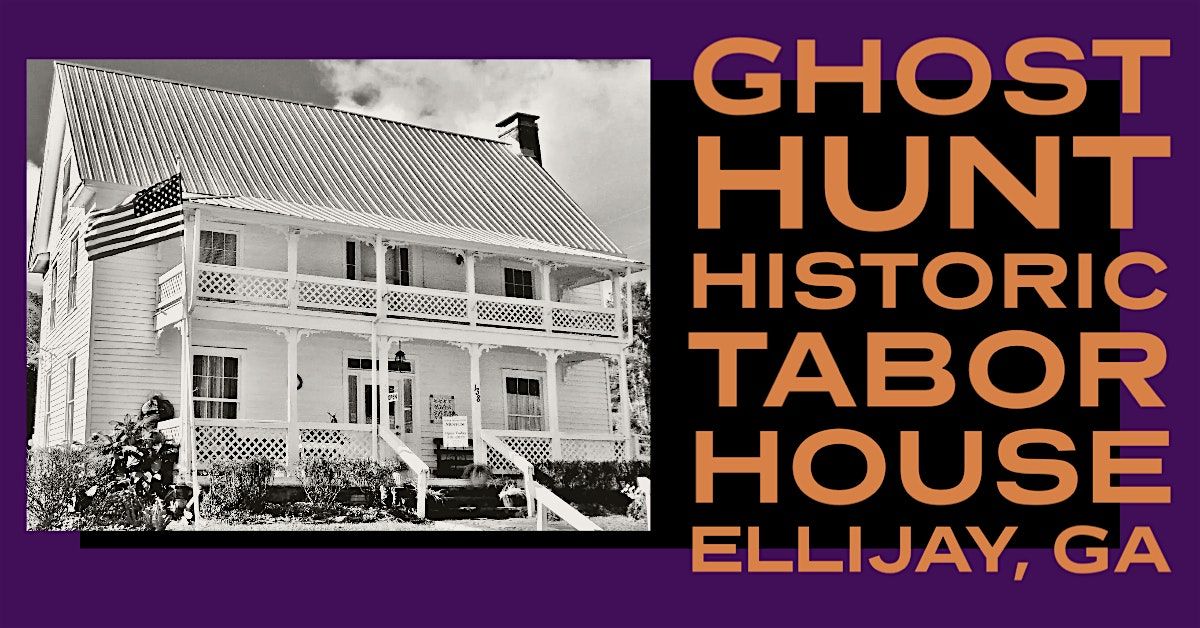 Spring Ghost Hunt, Paranormal Investigation.  Tabor House , Ellijay, Ga