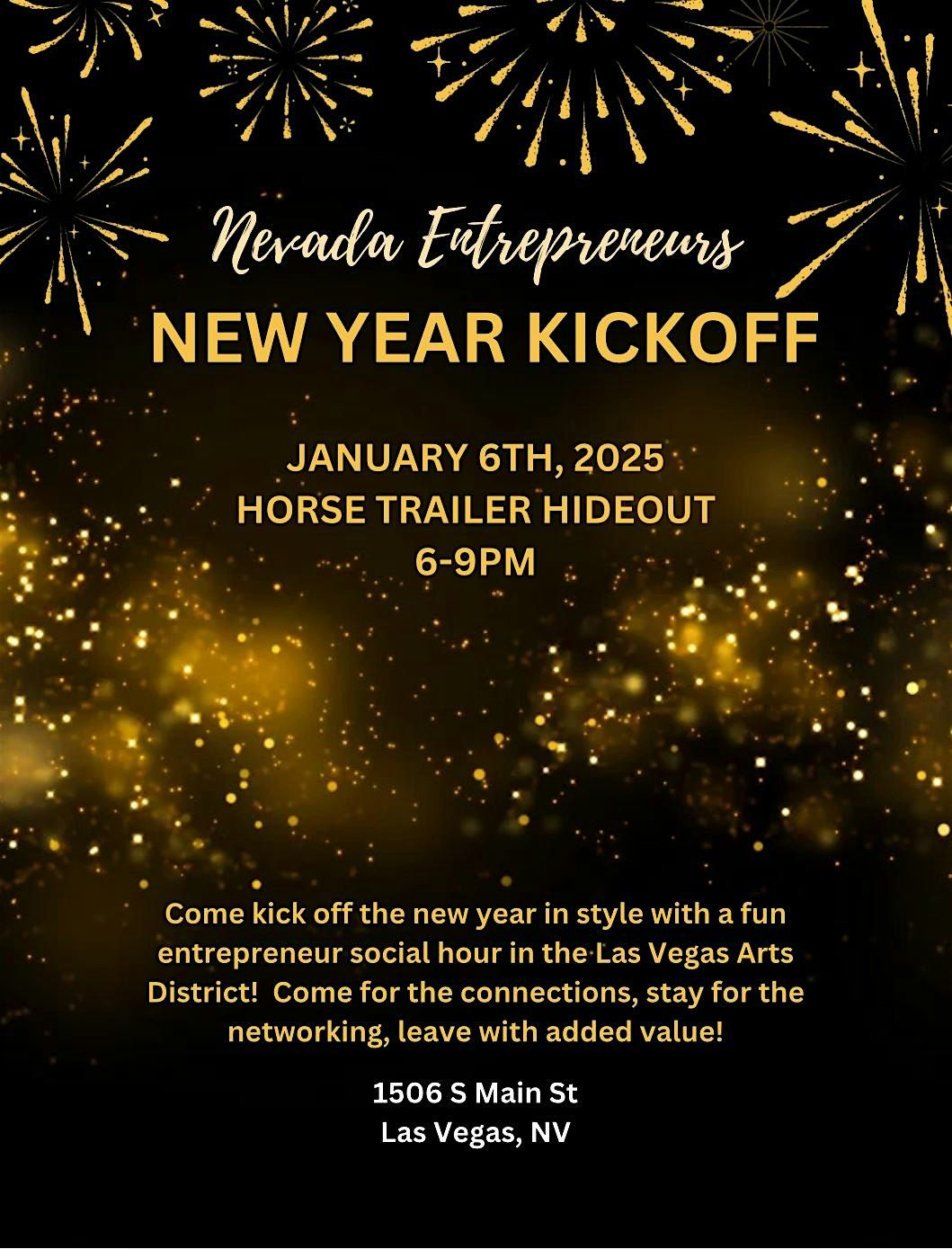 NEVADA ENTREPRENEURS NEW YEAR KICKOFF