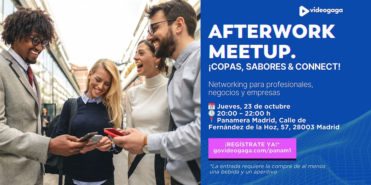 Madrid Afterwork Meetup: Copas & Connect