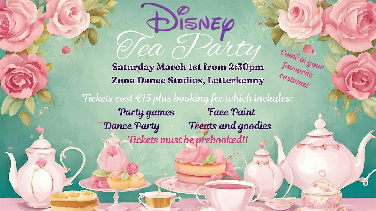 Disney Tea Party