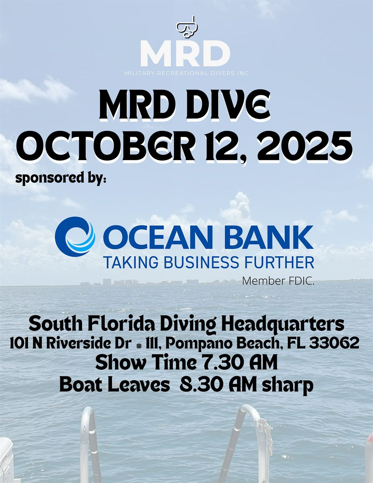 MRD DIVE OCTOBER 12, 2025