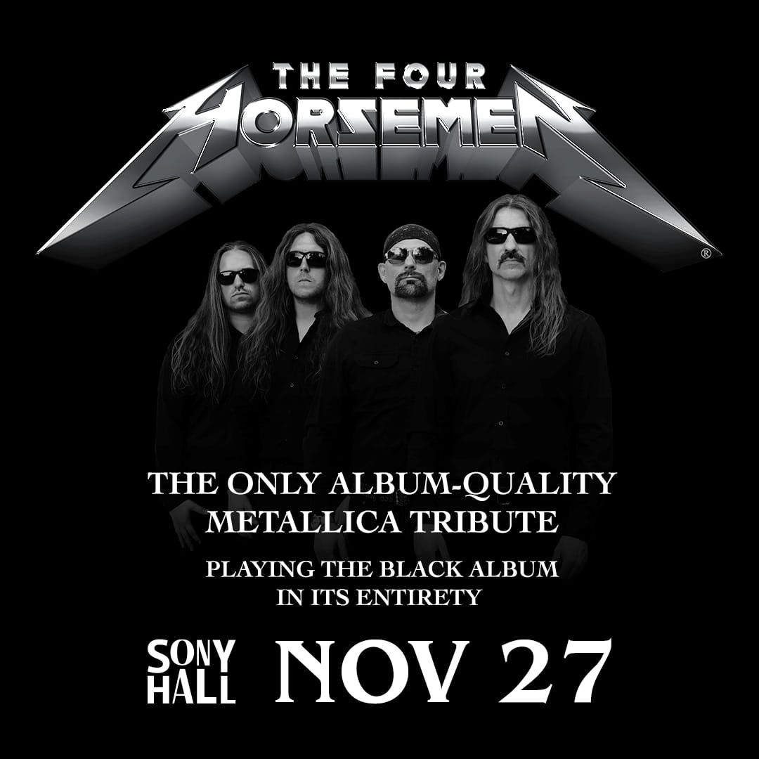 The Four Horsemen \u2013 The Only Album-Quality Metallica Tribute Performing 'The Black Album' + More