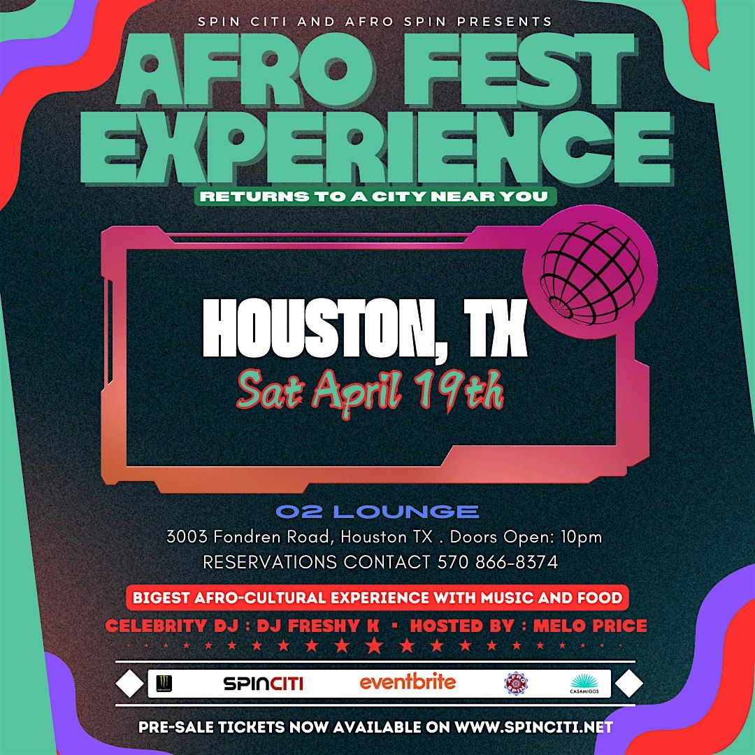 Afro Fest Experience 2025| HOUSTON TX