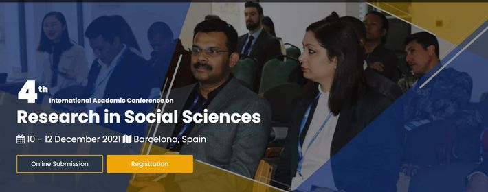 4th International Academic Conference on Research in Social Sciences