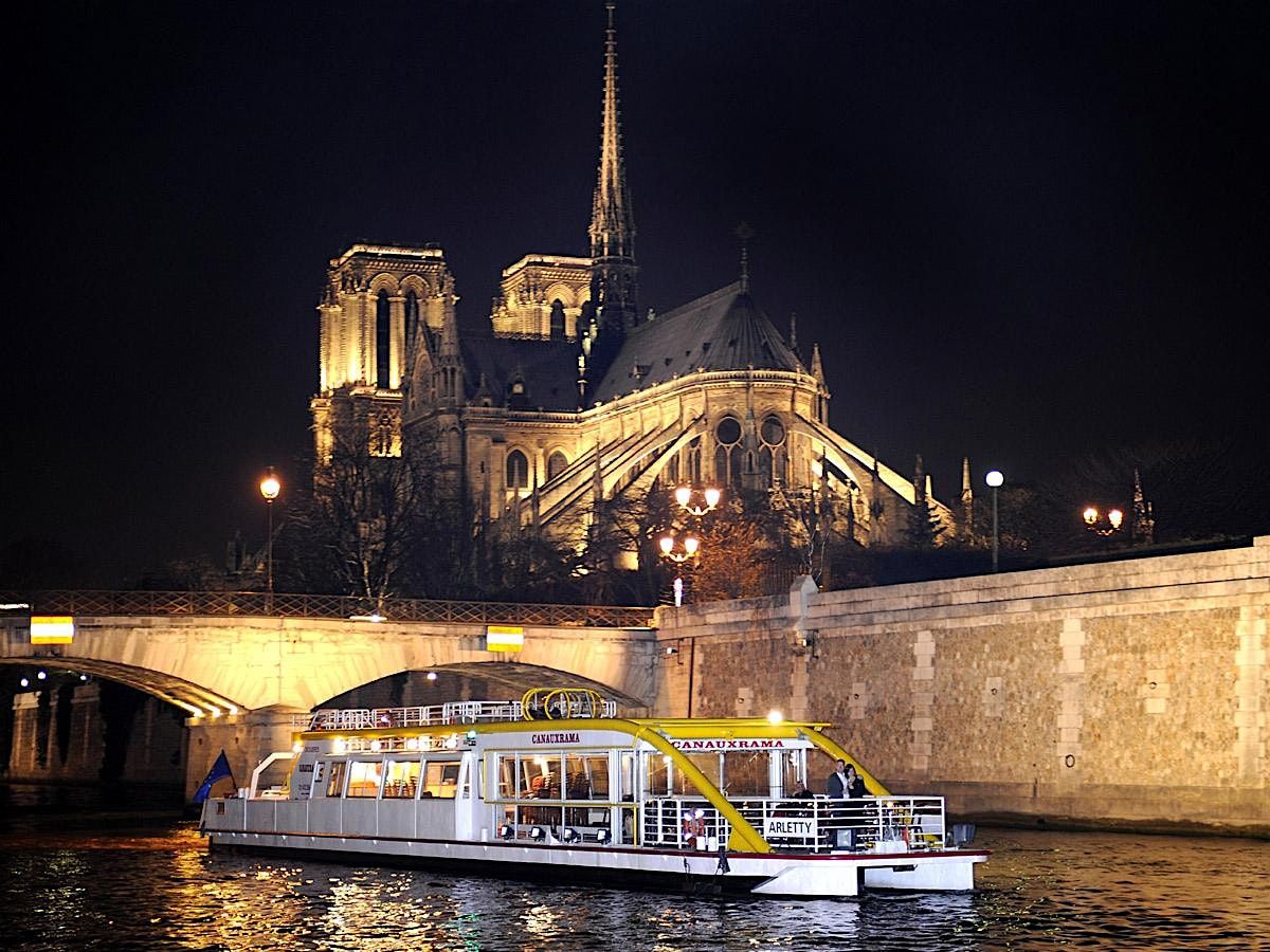 Paris by Night Tour and optional cruise on the Seine River