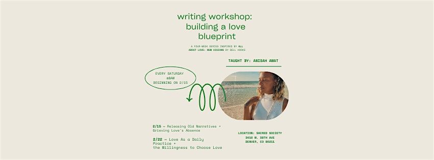 writing workshop: building a love blueprint