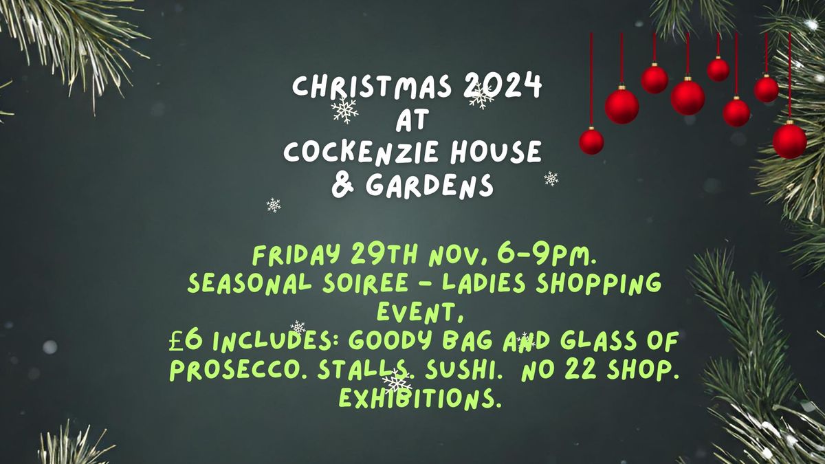 Seasonal Soiree - Ladies Christmas Shopping Event