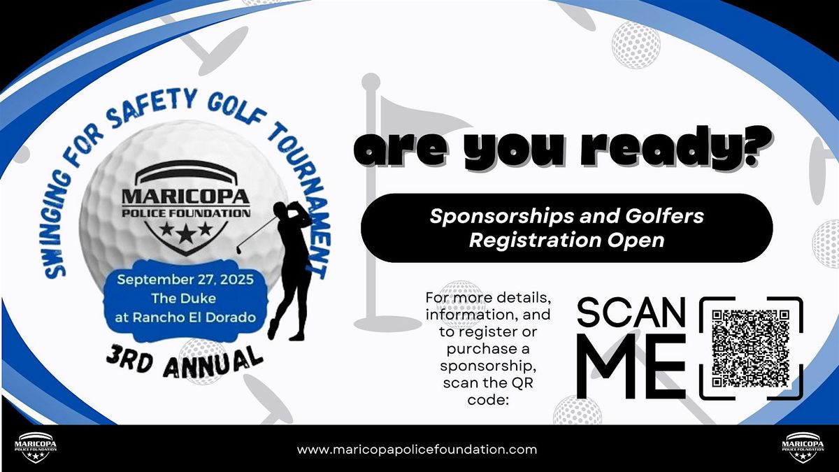 3rd Annual Swinging for Safety Golf Tournament