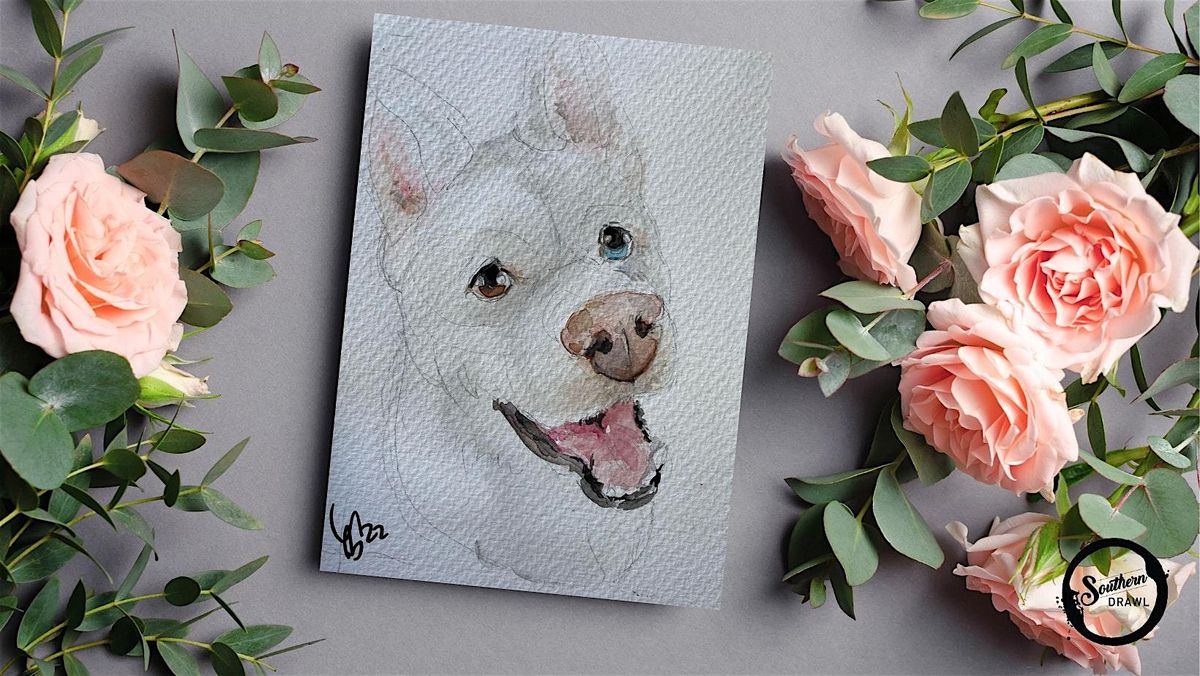 Paint n' Sip Series - Watercolor Pet Valentines