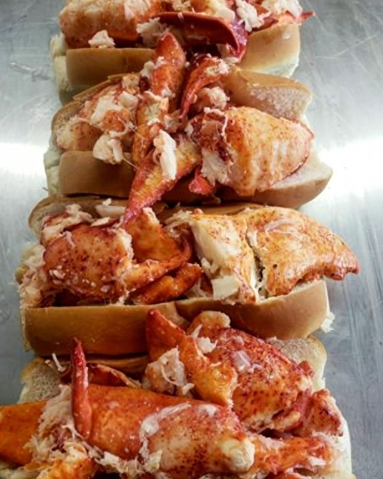 Lobster Dogs at PEACH COBBLER FACTORY in SPARTANBURG