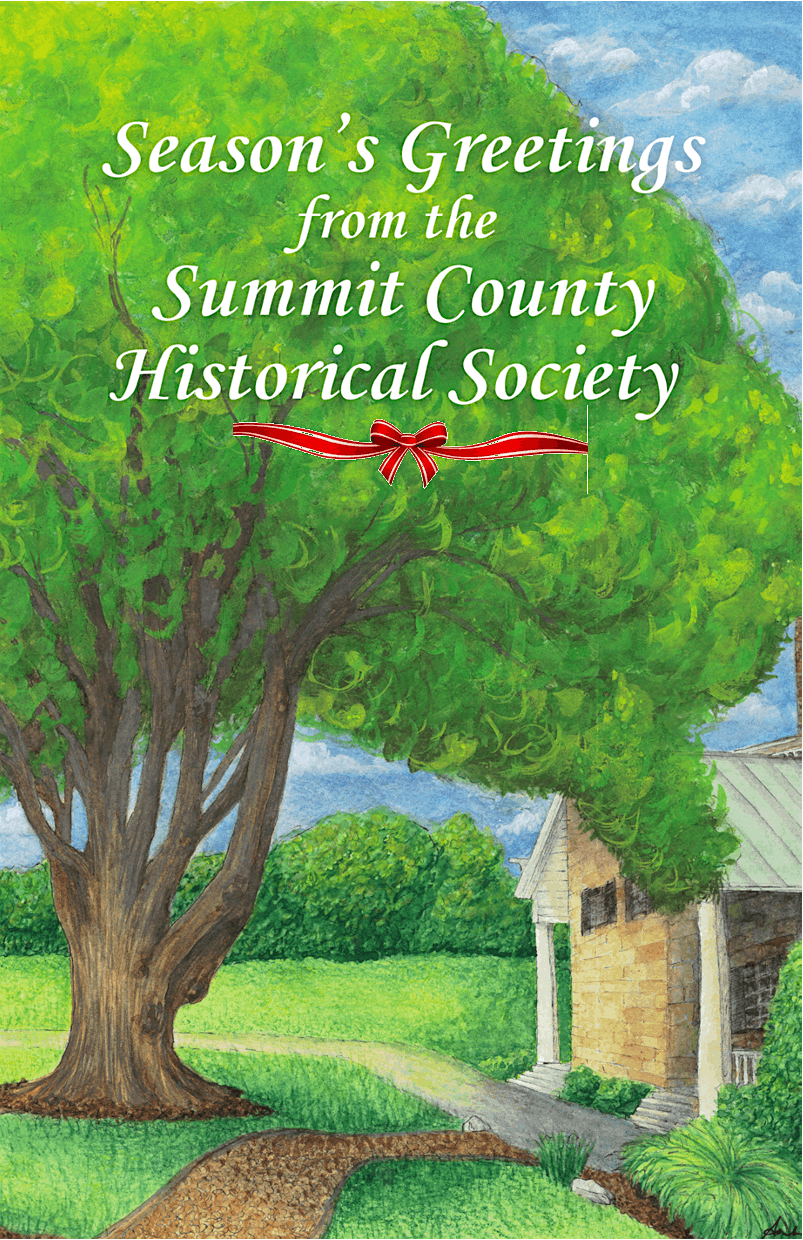 Summit County Historical Society of Akron, OH, Year End Donation