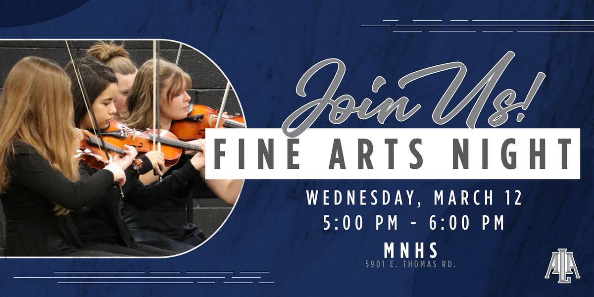 ALA Mesa North High School Fine Arts Night