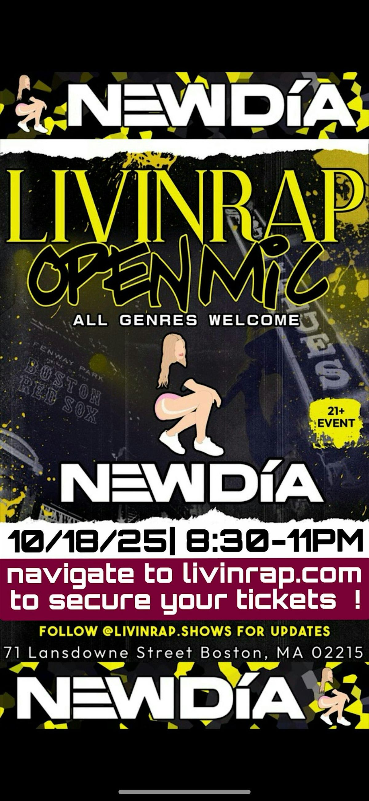 LIVINRAP Open Mic + Holiday Shop