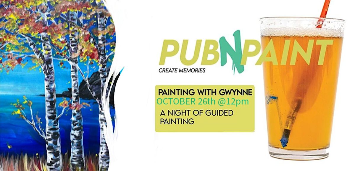 Brewhouse Paint Event with PubNPaint Oct 26th