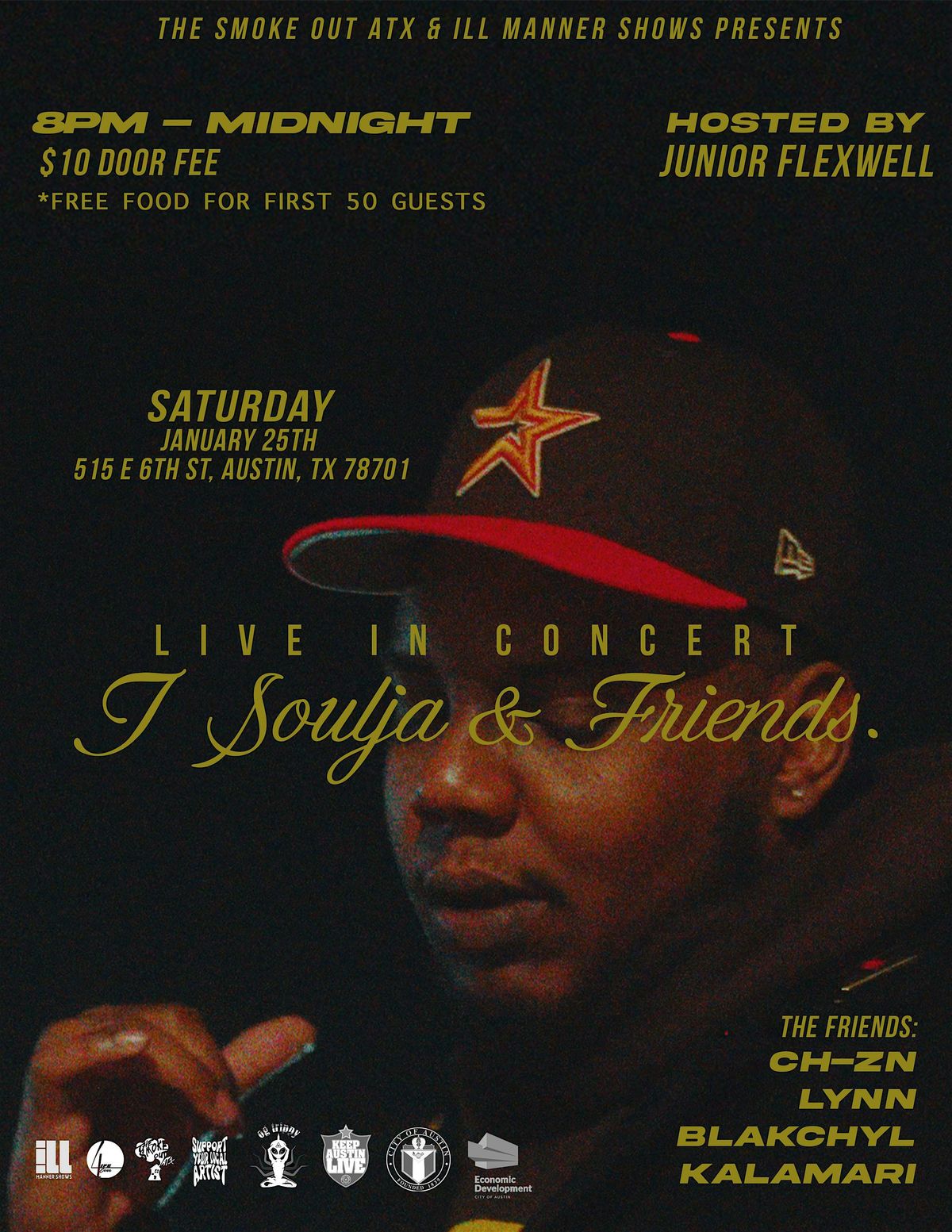 J SOULJA & FRIENDS : LIVE IN CONCERT