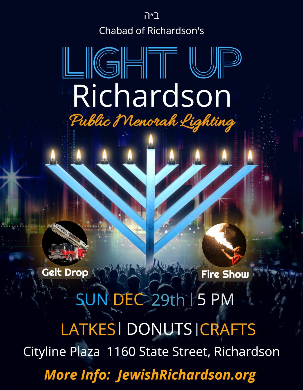 Chanukah at Cityline Richardson