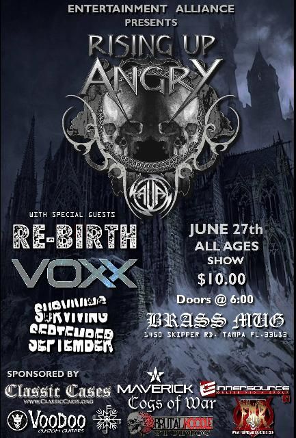 Rising Up Angry Re-Birth Voxx Surviving September