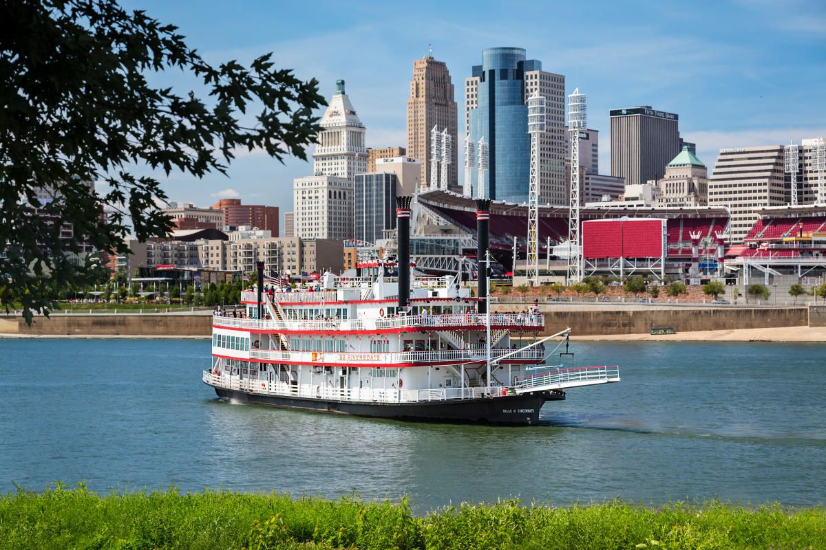 Cincinnati: Ohio River Buffet Dinner Cruise - Daily