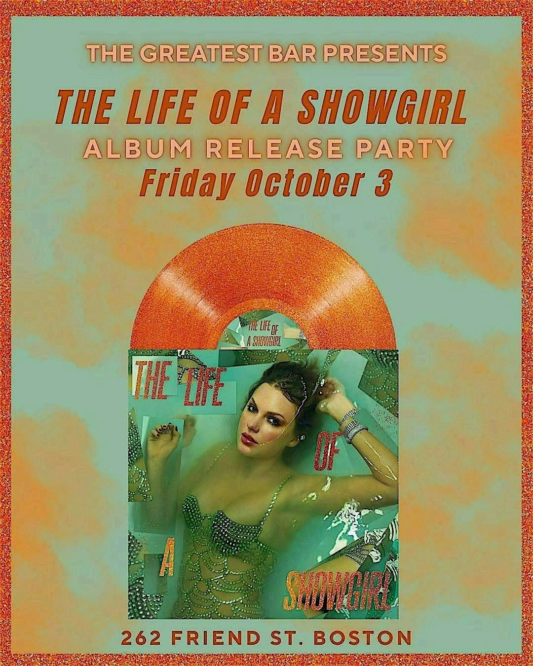 TAYLOR SWIFT ALBUM RELEASE PARTY