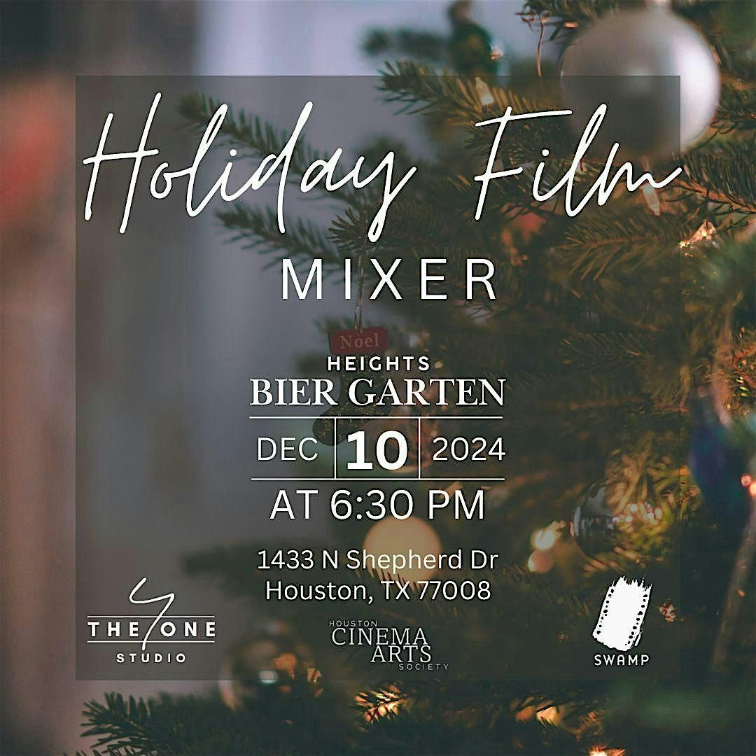 Holiday Film Mixer at Heights Bier Garten