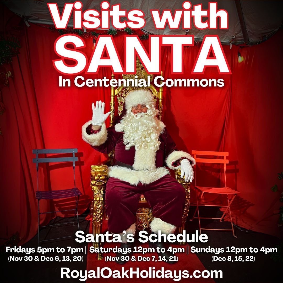 Visits with Santa 2024 - Final Weekend