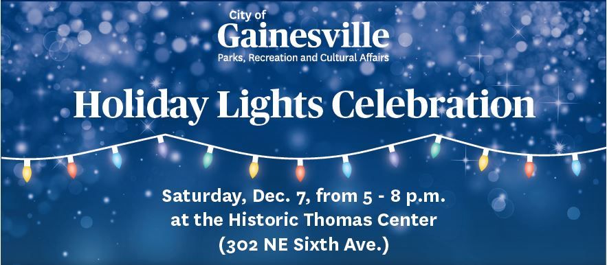 Holiday Lights Celebration at the Historic Thomas Center