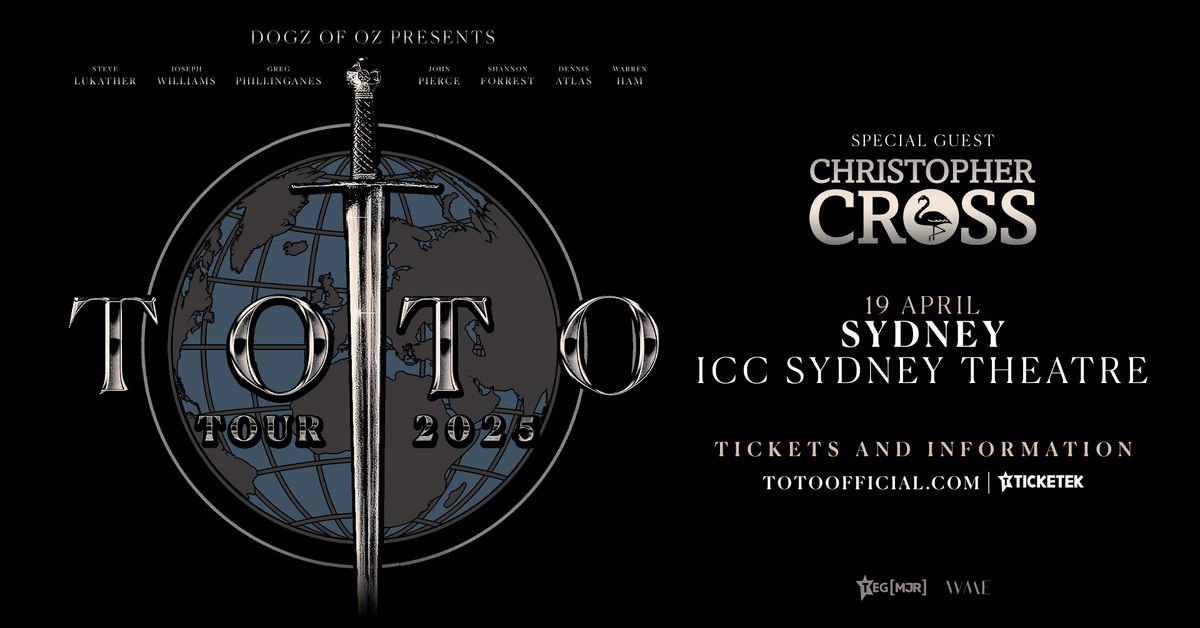 TOTO \/\/ with special guest Christopher Cross \/\/ Sydney