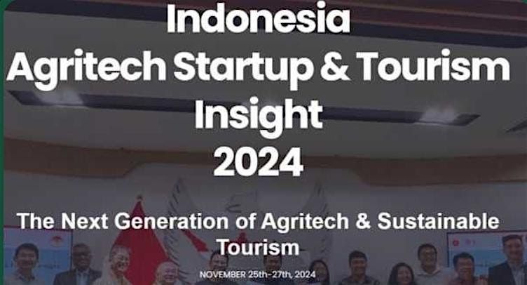 Indonesia Agritech Startup & Tourism Insight 2024