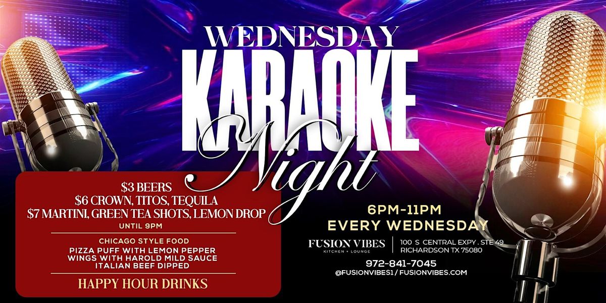 ****Open Mic Karaoke Every Wednesday****