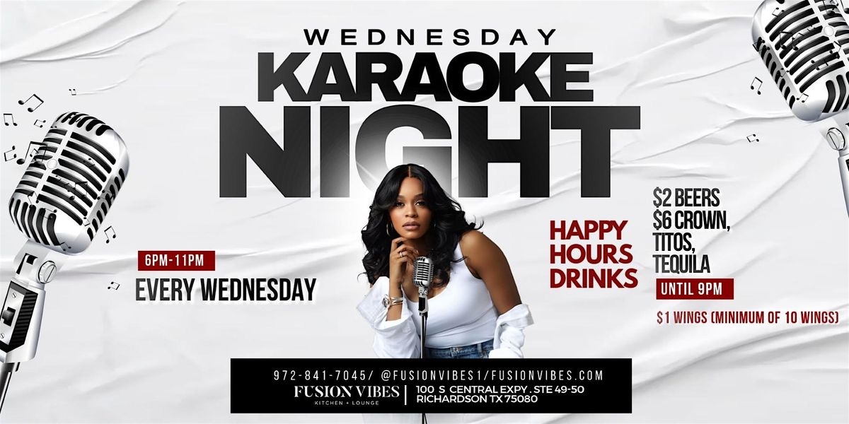 Dallas Karaoke Wednesday Night