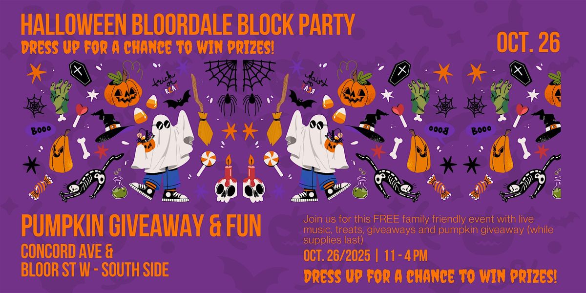 Bloorcourt Halloween Block Party