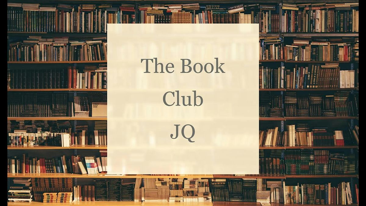 October Book Club JQ 7pm