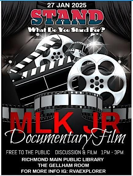 MLK FREE DOCUMENTARY SCREENING (RPL) A Martin Luther King Jr. Celebration