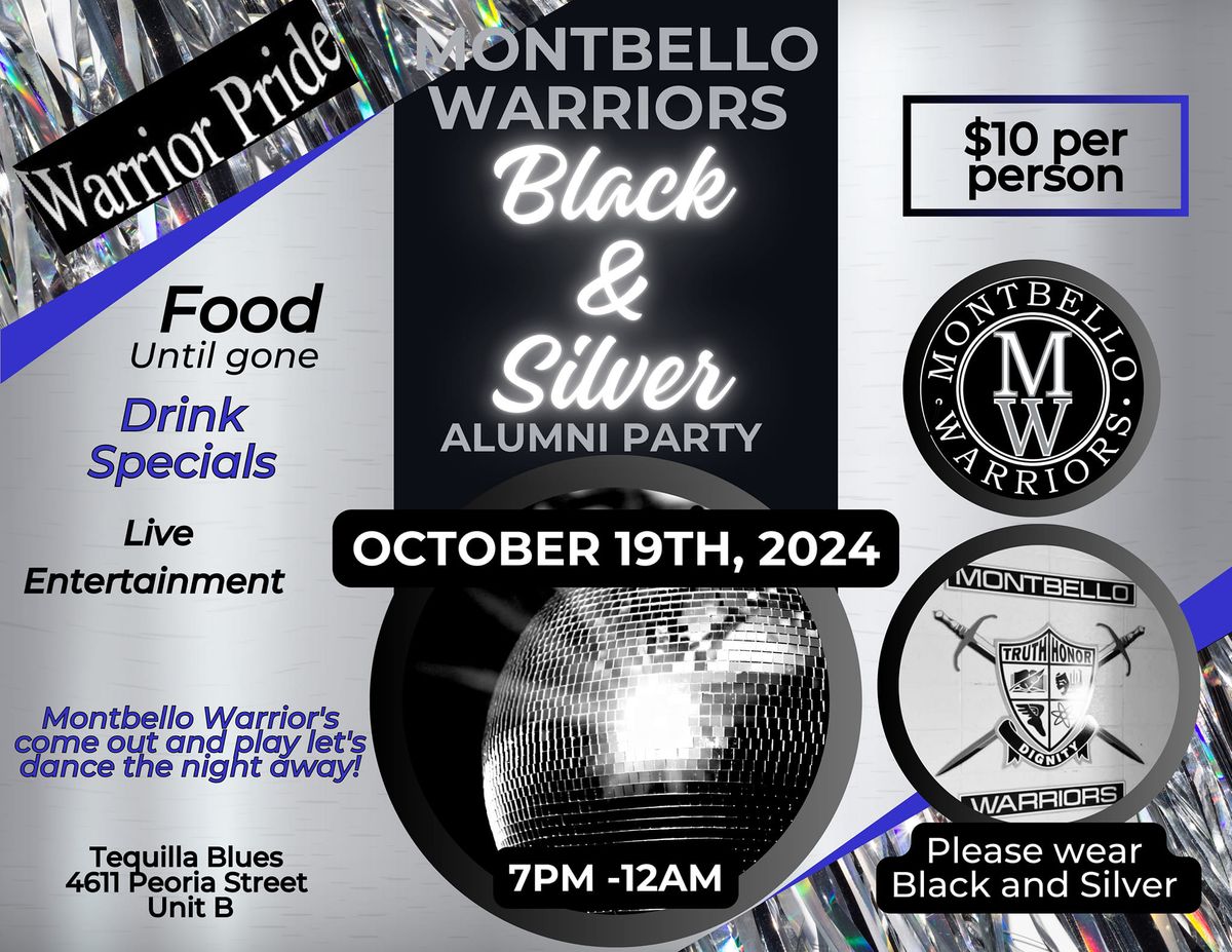 Montbello Warriors All Class Black and Silver Party 