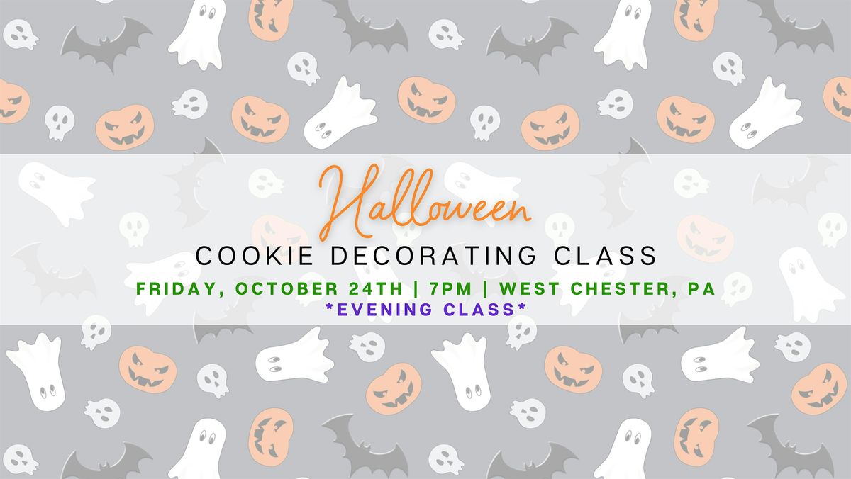 Halloween Cookie Decorating Class - FRIDAY 10\/24