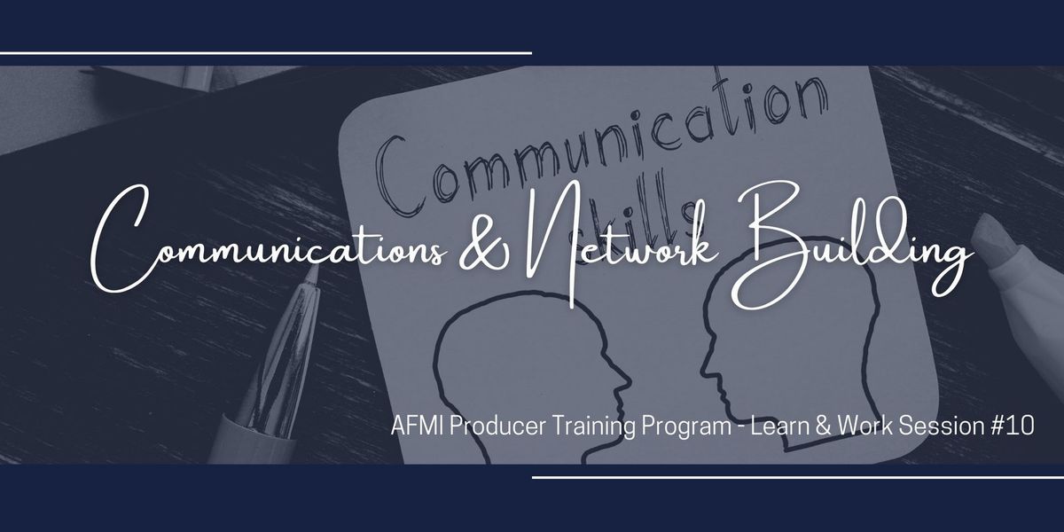 Communications & Networking Building - A Learn & Work Session with AFMI