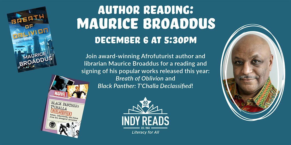 Author Reading: Maurice Broaddus