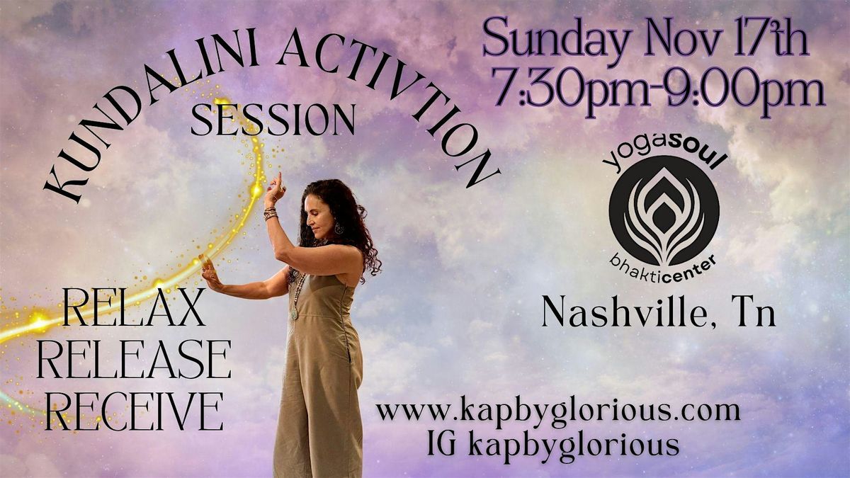 KUNDALINI ACTIVATION Session~ Live energetic  transmissions!