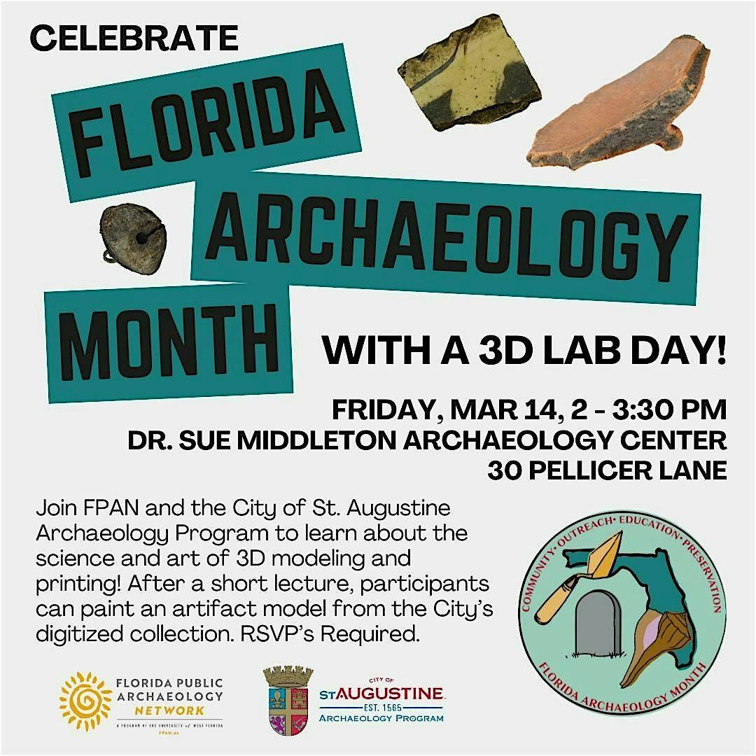 3D Lab Day with the City Archaeology Program