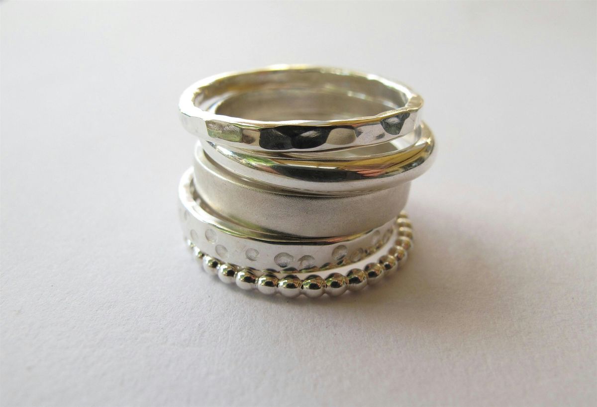 Sterling Silver Stacker Ring Workshop