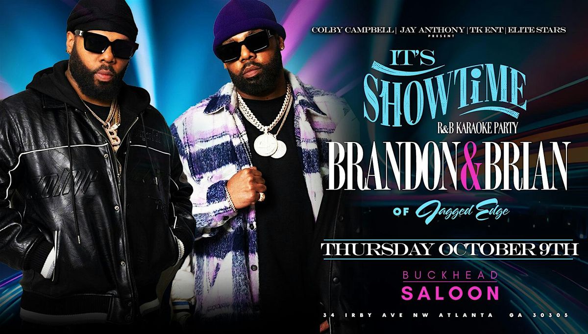 Brandon & Brian Of Jagged Edge R&B Karaoke Party
