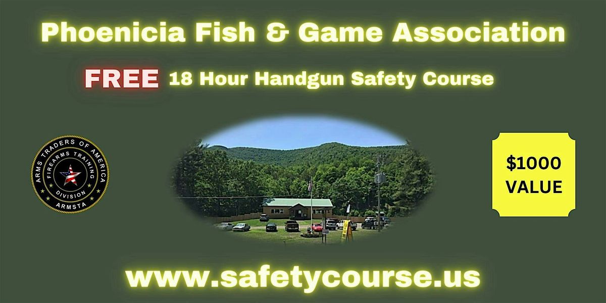 18 Hour New York State Handgun Safety\/Permit Course (100% FREE)