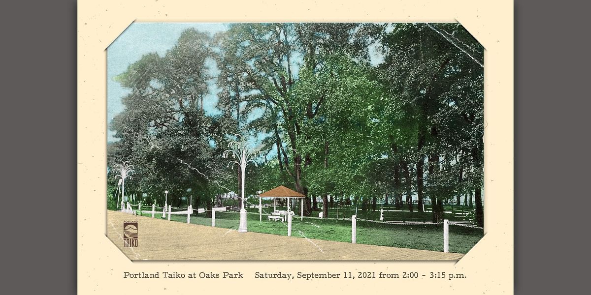 Portland Taiko Concert at Oaks Park